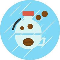 Coffee Science Vector Icon Design