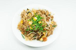 vermicelli Pad Thai, Thailand's national dishes,  Thai style noodles photo