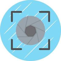 Camera Frame Vector Icon Design