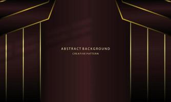 Abstrack Geometric Gradient Background Elegant Maroon Color Curtains, For Company Background Presentation, Mock Up With Gold Light, EPS 10 vector