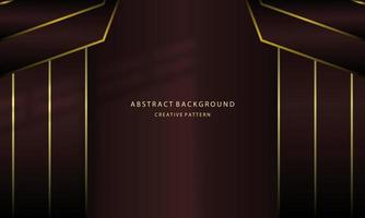 Abstrack Geometric Gradient Background Elegant Maroon Color Curtains, For Company Background Presentation, Mock Up With Gold Light, EPS 10 vector