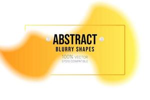 Abstract gradient shape vector design