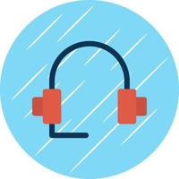 diseño de icono de vector de auriculares