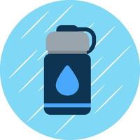 Water Bottles Vector Icon Design