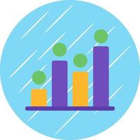 Statistical Analysis Vector Icon Design