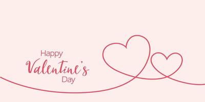 Happy Valentine's Day vector. Valentine's Day typography poster with handwritten calligraphic text isolated on white background. vector