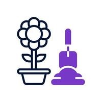 planta icono para tu sitio web diseño, logo, aplicación, ui vector