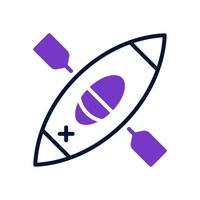 kayak icon for your website design, logo, app, UI. vector