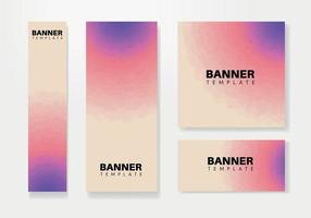 Modern banner design web template Set, web banner. Background for website design, Social Media Cover ads banner, flyer, invitation card vector