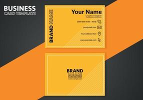 Business Card Template Design Abstract Modern Icon Color for Luxury Presentation of Simple Corporate Identity Concept Minimal Elegant Brand Set of Creative Contact Information in Vector Illustration.