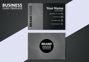 Business Card Template Design Abstract Modern Icon Color for Luxury Presentation of Simple Corporate Identity Concept Minimal Elegant Brand Set of Creative Contact Information in Vector Illustration.