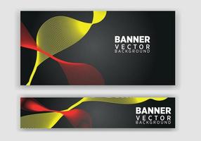 set of creative web banners of standard size. Vertical, horizontal and square template. vector illustration