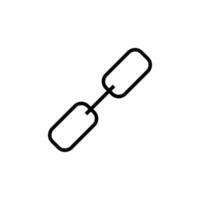 Part of Chain Isolated Line Icon. Editable stroke. Vector image that can be used in apps, adverts, shops, stores, banners