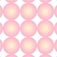 Vector seamless pastel pattern of rings and rhombus. Perfect for fabric, textile, wallpapers, backgrounds and other surfaces