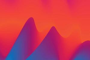 colorful gradient wave Abstract background. Modern poster with gradient 3d flow shape. Innovation background design for landing page. Vector