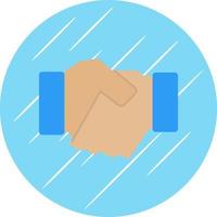 Game Handshake Vector Icon Design