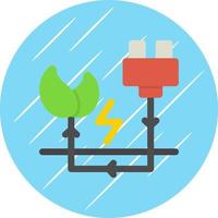 Energy Saving Vector Icon Design