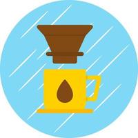 Coffee Dripper Vector Icon Design