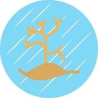 Dry Tree Vector Icon Design