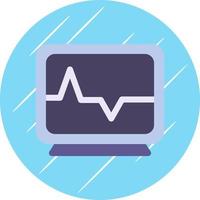 Heart Monitoring Vector Icon Design