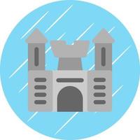 diseño de icono de vector de juguete de castillo