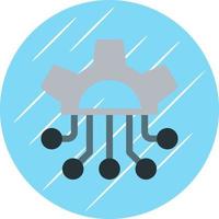 Neural Engineering Vector Icon Design
