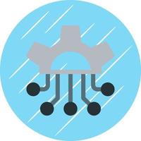 Neural Engineering Vector Icon Design