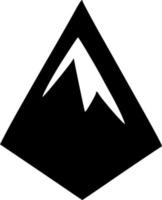 vector illustrtion of icon mountain