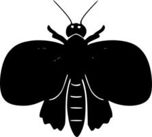 vector illustration of insect shape