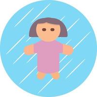 diseño de icono de vector de muñeca