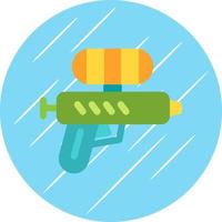 Water Gun Vector Icon Design