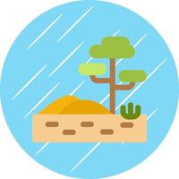 Savannah Vector Icon Design