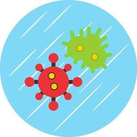 diseño de icono de vector de microorganismos