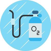 Oxygen Tank Vector Icon Design