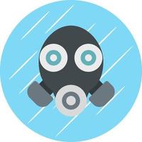 Gas Mask Vector Icon Design