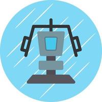 Gym Station Vector Icon Design