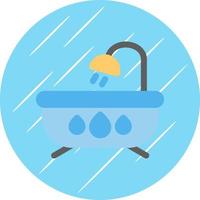 Bathtub Vector Icon Design