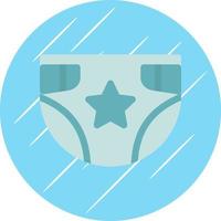 Diaper Vector Icon Design