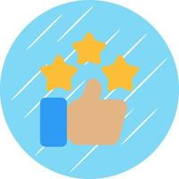 Rating Vector Icon Design