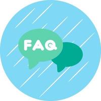 FAQ Vector Icon Design