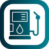 Gas Fuel Vector Icon Design