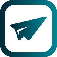 Paper Plane Vector Icon Design