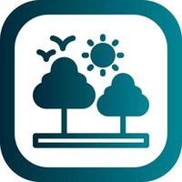 Forest Vector Icon Design