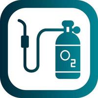 Oxygen Tank Vector Icon Design