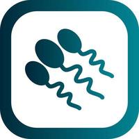 Sperm Vector Icon Design