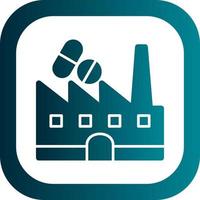 Medicine Factory Vector Icon Design