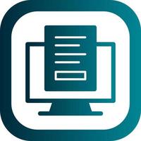 Predictive Analytics Vector Icon Design