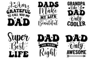 Dad Svg Typography T Shirt Bundle free, Papa T Shirt Set, Svg T Shirt Bundle, Father Day T Shirt, Dad T Shirts Bundle vector