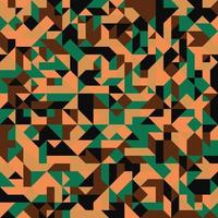 Military color geometric pattern abstract background vector