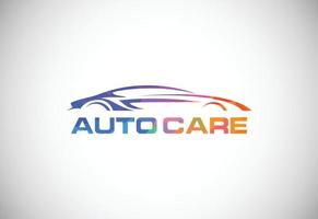 Low poly style logo sign symbol for the automotive company vector